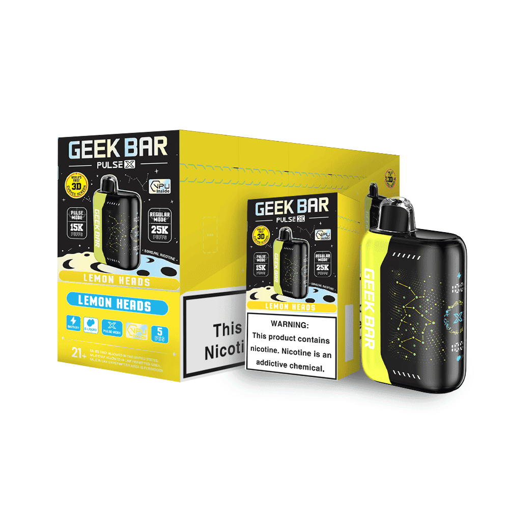Geek Bar Pulse X 25000 Disposable Vape - Black Coral Wholesale